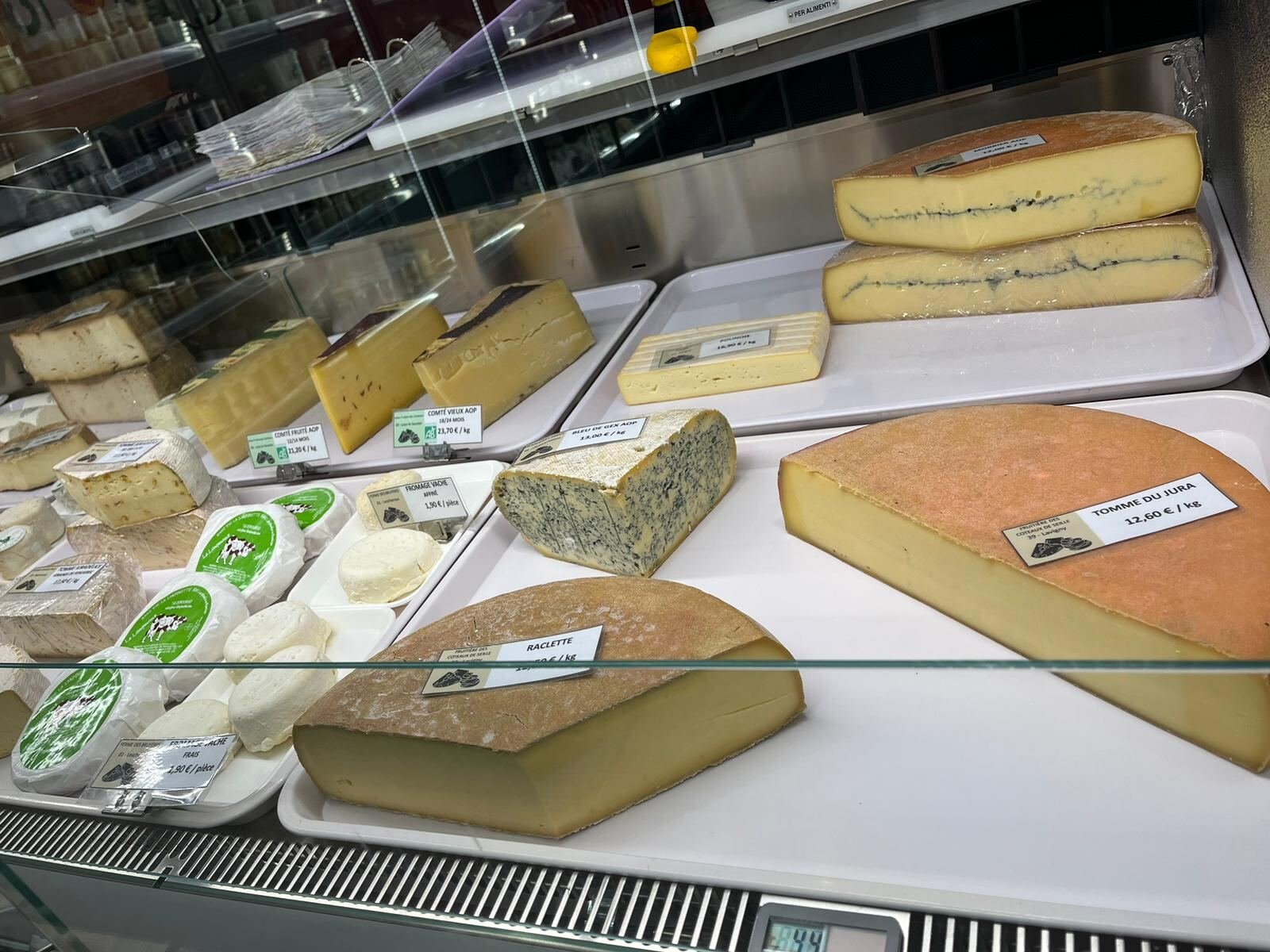 Plateau de fromages affinés